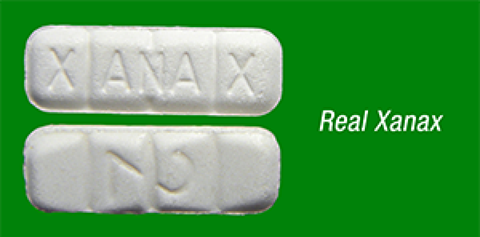 image of real xanax