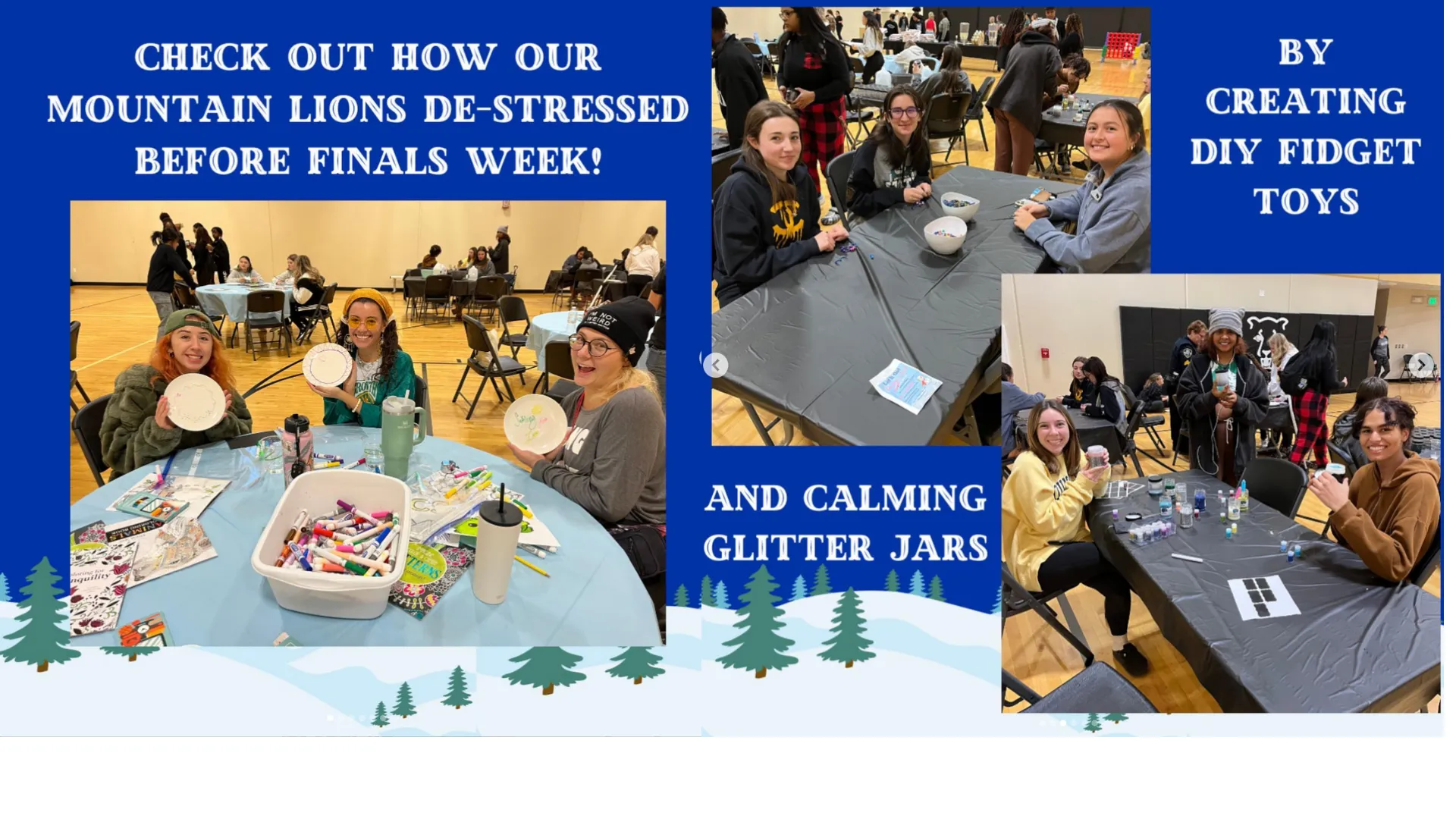 DeStress Fest collage