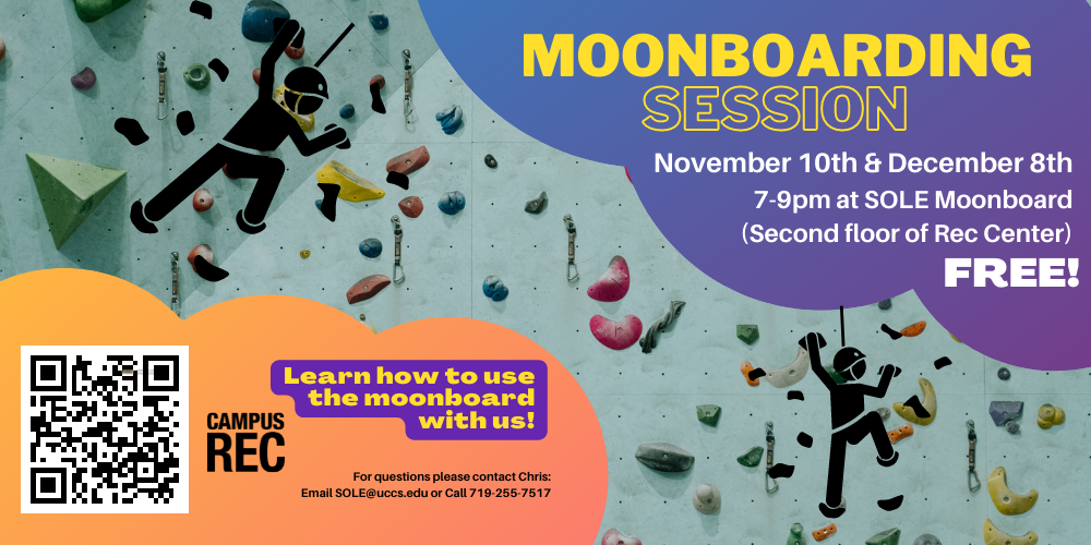 Moonboarding session - November 10th and December 8th