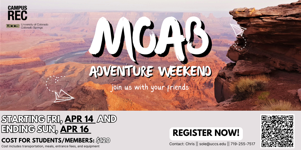 Moab Adventure Weekend with Sole Friday April 14 to April 16